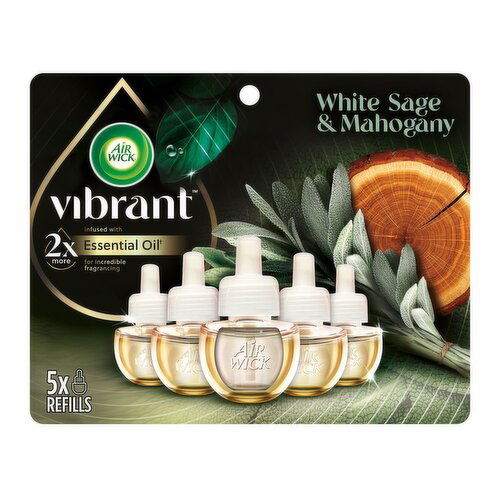 Air Wick Scented Oil Rfill Vibrnt White Sage & Mag